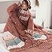 Produktbild Lazy Quilt Herbst und Winter Multifunktionsdecke mit Ärmeln,Faule Person Steppdecke,Verdicken Tragbar Verteidigung Tritt Steppdecke,Warme Thickened Waschbare Decke,Home Sofa Freizeit Bett Quilt