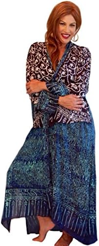 Lotustraders Women's Batik Jacket and Top Set