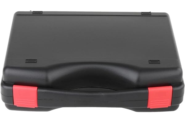 Qianly Boîte à Outils de Protection Multifonction avec Organisateur de Rangement en Éponge, Mallette de Rangement pour Outils Électriques Étanche, Coffre Anti-Poussière et Imperméable,281mmx230mmx82mm