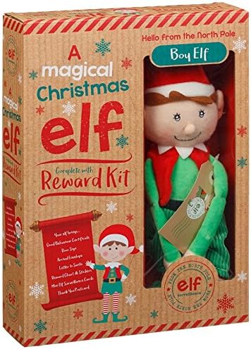 Magical Christmas Plush Elf with Reward Kit - Boy Elf