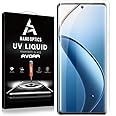 AVOAR Pack 1 Perfect - Fits Design Privacy Tempered Glass for -| Curved UV Privacy Screen Protector Guard for - Full Screen Coverage/Anti Spy/HD/Fingerprint Working/9H Hardness (SS)