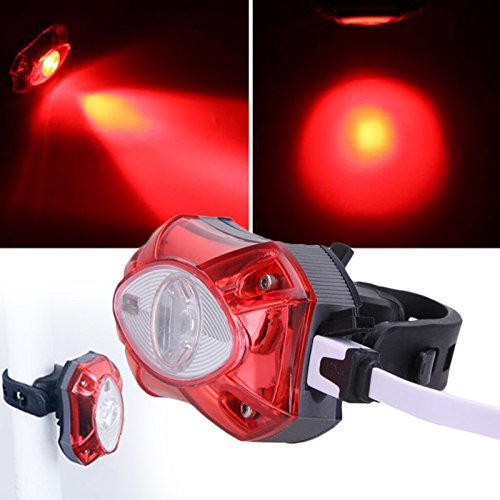 Beautyrain 1PC USB Charging Bike Taillights Highlight Bicycle 