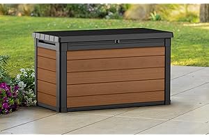 Keter Coffre de Jardin Cortina Marron - 380 litres
