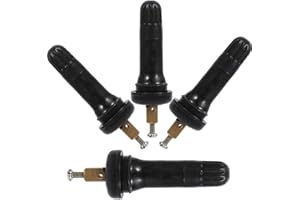 UAOOK 4PCS TPMS Valve Stem Tyre Pressure Monitoring Sensor Valve Stem TPMS Tire Pressure Monitoring System Anti-explosion Tire Valve Stem Tool for Car