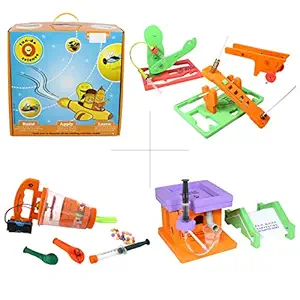 butterflyfields class 5 science project kits (Multi color) learning toys for kids 9 to 12 years boys & girls | stem toys diy kits for kids gift box | 3in 1 combo activity box| rain water harvesting