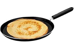 IBILI - Poêle à crêpes Indubasic, 20 cm, Aluminium, Antiadhésif, Compatible avec l’induction