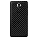 StickOn OnePlus 3/ OnePlus 3T Vinyl Carbon Fibre Mobile Skin (Only Back Side) - Black Color RS.299.00