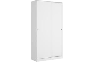DEKIT GRUPO RIMOBEL SLIDE- Armario 2 Puertas correderas - Blanco - 100x204x50cm