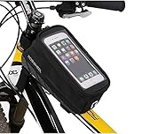 BestFire Cycling Bike Bicycle Handlebar Frame Pannier Front Top Tube Bag Pack Rack X Large Waterproof for Iphone 6/6s/6 Plus/6S Plus Samsung 4.8 5.5 Inch Mobile Cell Phone
