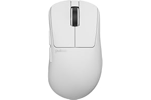 Pulsar Gaming Gears Xlite Crazylight Bezprzewodowa mysz do gier, ultralekka, 41 g, przełącznik optyczny, 32000 DPI, 750 IPS, czujnik XS-1, kompatybilna z 8k (biała)