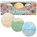 Fizz Bath Bombs (CRAZY SALE PRICE): 'Just Desserts' Lush Bath Bomb Gift Set Includes 3 Supersized Fun, Fruity and Colourful Bombs That Fizz for Longer and Let Kids and Teens Enjoy Fun in the Tub