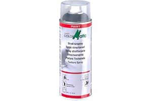 ColorMatic Strukturspray Struktur-Nachbildung Schwarz 400ml 190339 Motorrad