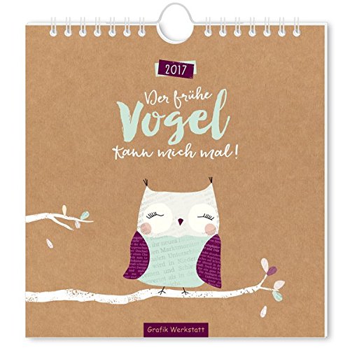 Preisvergleich Produktbild Der frühe Vogel 2017: Postkartenkalender