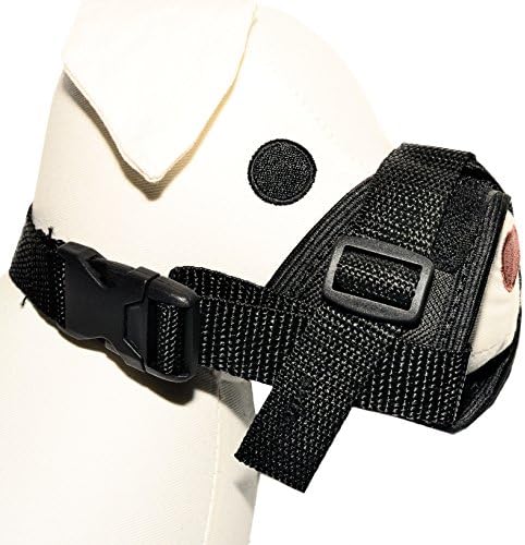 MALWERA Adjustable DOG MUZZLE Muzzel Black Small Medium Large Extra Large (size 6)