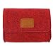 Produktbild Täschchen Mini Hülle Tasche aus Filz für Zubehör und Accessoires (Netzteil, PC Maus, E-Zigarette, Kosmetik) Rot meliert