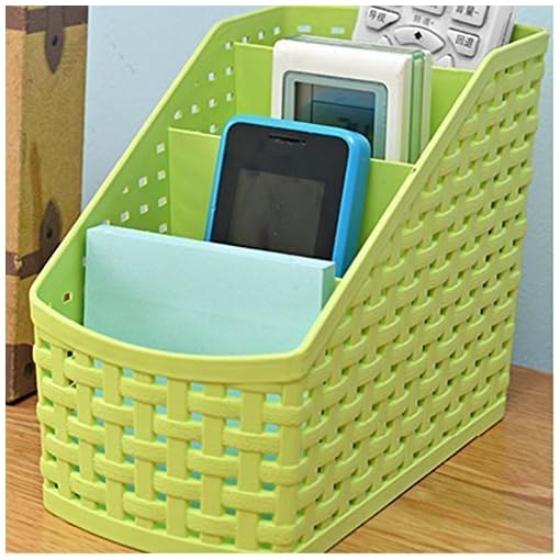 Kuber Industries Plastic Multi-Purpose Organizer|Compact Desk Makeup| Stationary Box for Case Pen Pencil Holder, Pack of 2 (Multicolour) - Image 8