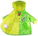 Wippette Baby Girls Infant Waterproof Hooded Ladybug Raincoat Jacket, Green, 12 Months
