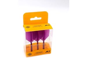 ‎CUESOUL CUESOUL ROST Personalisierte integrierte Dartschäfte und Dart Flights,mehrere Farben und Muster,S/M/L, 3er-Set