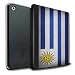 Produktbild STUFF4 PU-Leder Hülle/Case/Brieftasche für Apple iPad 9.7 (2017) tablet / Uruguay/Uruguayischen Muster / Flagge Kollektion