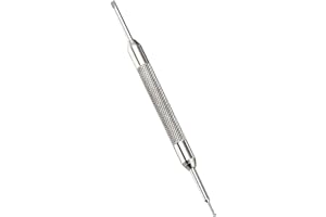Buckle & Stitch Watch Spring Bar Pin Tool | Double Ended Design | Fork and Straight End | Change Straps Bracelets and Buckles | Watch Band Removal Replacement Adjustment Fitting Repair and Sizing Kit