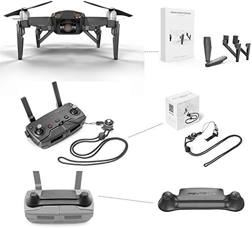 GDD2018 DJI MAVIC Air Accessories Bundle Combo (Landing Gear + Lanyard + Thumb Stick Guard)