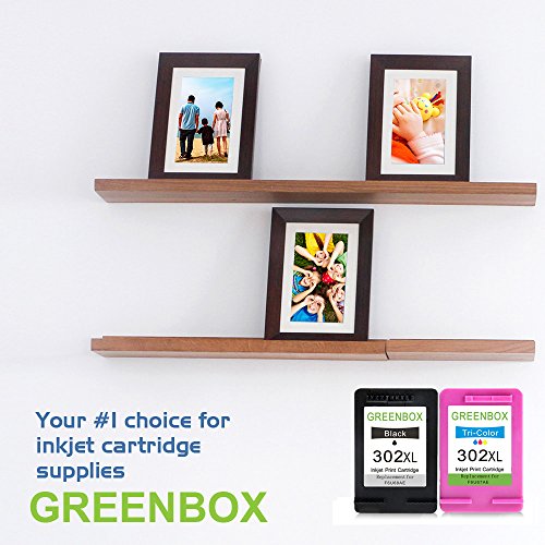 2 Paquetes GREENBOX Reciclado HP 302 XL 302XL Cartuchos De Tinta Reemplazo  1x negro  1x color  por HP Deskjet 3636 3630 1110 2130 2130 3633 3632 3638 3634 3635 3637 2135 2134 2132 HP Envy 4525 4520 4524 4527 4522 4528 4521 HP Officejet 3831 4655 4650 3833 4658 3834 3830 4654 3832 4657 3835