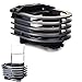 Produktbild Langdy Aluminiumlegierung Verstellbare Autohalterung, Outlet Cup Holder Auto Outlet Drink Rack, Getränkehalter für Luftkühler/Liter Dosen/Kaffeetassen/Isolierflaschen (Grau)