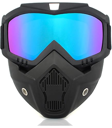 Motorcycle Goggles Mask Helmet Riding Goggles Anti UV Fog Proof Motocross A - 15796737470 - View #6