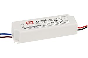 LED power supply 20W 24V 0,84A ; MeanWell, LPV-20-24 ; Switching power supply