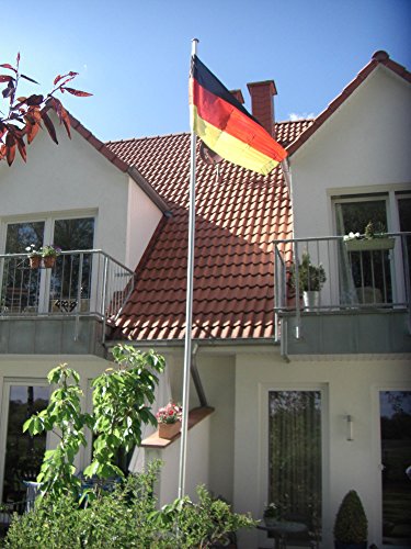 Fahnenmast Aluminium 2in1 inkl. Holland- & Deutschlandflagge, 6,2 Meter, LILIMO ® - 3