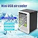 Produktbild Cwemimifa Tragbare Klimaanlage Air Cooler Luftbefeuchter 4In1 Mobile Klimaanlage,USB-Lade tragbare Multifunktions-Klimaanlage Fan Home Kühlschrank Coole,Schwarz