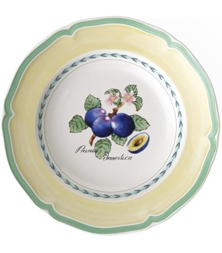 Villeroy & Boch French Garden Salad Plate, 8.25 in, Valence Lemon