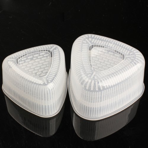 Tenflyer® 2 Pair Triangle Sushi Mold Rice Ball Maker Sushi-Reis-Kuchenpresseform Maker - 5