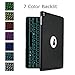 Price comparison product image New iPad case for iPad Air 10.5" (3rd Gen) 2019, Miya 7 Color Aluminum Backlit Wireless Bluetooth Keyboard case with 360°Rotate cover Auto Sleep/Wake for iPad Air 3 10.5 Inch/iPad Pro 10.5-Black