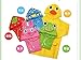 Produktbild lescorecor (TM) Regenjacke Kinder Regenmantel Regenbekleidung/Regenanzug, Kinder wasserdicht Animal Regenmantel Kinder Cartoon Regen Coat gelb