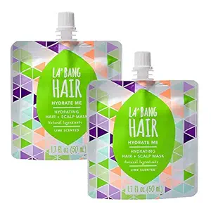 La Bang Body Repair Me Hair Mask Natural Vegan Ingredients 2 Packs 1.7 Fl. Oz. 50Ml One Size Lime