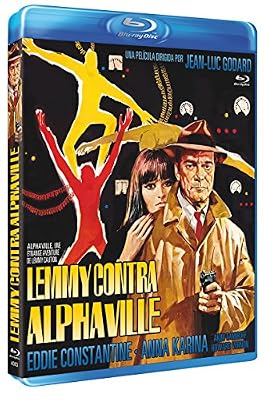 Lemmy Contra Alphaville BD 1965 Alphaville, une étrange aventure de Lemmy Caution [Blu-ray]