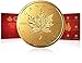Produktbild 8 Stück Goldmünzen Maple Leaf Maplegram8-8x 1 Gramm 999.9 Gold - Im Blister mit Seriennummer verpackt