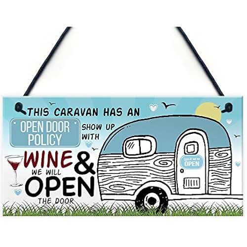 Amazon.co.uk caravan funny sign