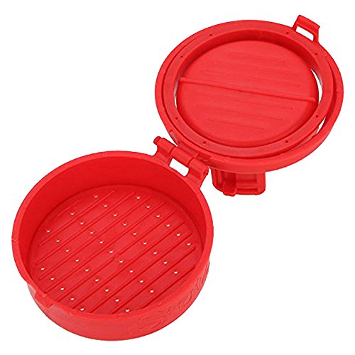 RotSale® 1x XXL Hamburger Press Burger Hersteller Grill BBQ Party Hersteller Hamburgerpresse - 2