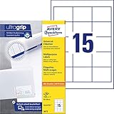 Klebeetiketten mit Top Klebkraft auf verschiedenen Untergründen Blanko Etiketten - einfach und schnell beschriftbar mit AVERY Zweckform gratis Online Vorlagen