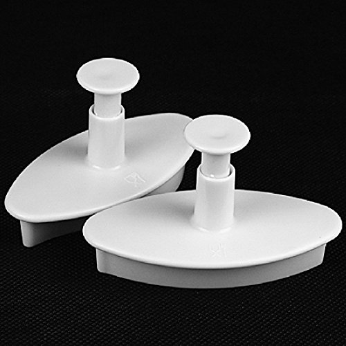 joyliveCY 2ST Lily Form Cookie Gebäck Kolben Cutter Sugarcraft DIY Werkzeug Dekorieren Mold - 7