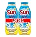 Produktbild Sun Spülmittel, Gel, Turbogel, Zitronenduft, 45 Waschgänge, 2 Stück