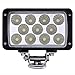 Produktbild 33 W LED Auto Beleuchtung Arbeitsleuchte quadratisch Weit und Nähe Licht Outdoor Wasserdicht IP67 Kopflampe Geländewagen Dach Auto Modified Inspektion Lichtern schwarz Spot Flood fahren (Größe: 110 * 60 * 56 mm)
