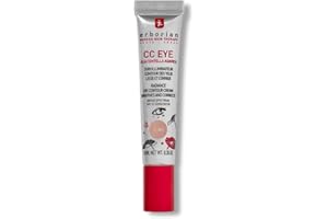 Erborian - CC Eye Crema Chiara alla Centella Asiatica – Trattamento Illuminante e Correttore Tinta Contorno Occhi SPF 20 - Leviga e Corregge le Occhiaie - Trattamento Cosmetico Coreano - Chiaro 10 ml