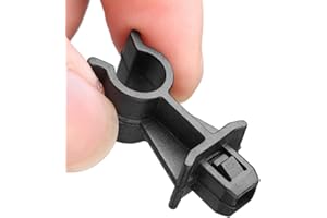 iSpchen 10PCS Clip per Supporto per Asta di Supporto per Cofano Clip per Asta di Sostegno Del Cofano Staffa per Cofano Cofano Cappuccio Asta Supporto Clip Cofano Stare fibbia staffa cofano