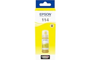 Botellas de tinta originales EcoTank de la serie 114 de Epson - Color Amarillo