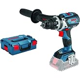 Bosch Professional GSR 18V,110 C Ak&uuml;l&uuml; Delme Vidalama Makinesi (18 Volt, SOLO, Yumuşak/Sert Tork: 47/85 Nm; L-Boxx &Ccedil;anta)