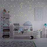 beneart® Leuchtpunkte für Sternenhimmel – 276 Stück – Leuchtsterne – Wandtattoo Punkte – Aufkleber – Sternenhimmel für Kinderzimmer & Schlafzimmer (fluoreszierender Wandsticker, leuchtet im Dunkeln) - 7