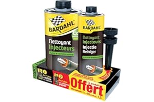 Pack Nettoyant injecteurs Essence 1L 500ml Offert Bardahl